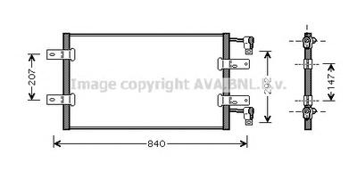 Конденсатор, кондиционер AVA QUALITY COOLING RTA 5314