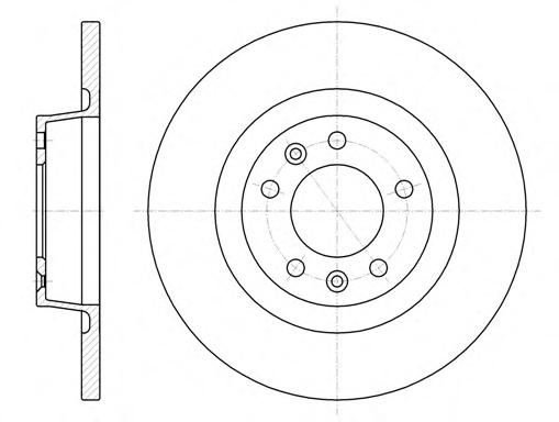 Тормозной диск ROADHOUSE