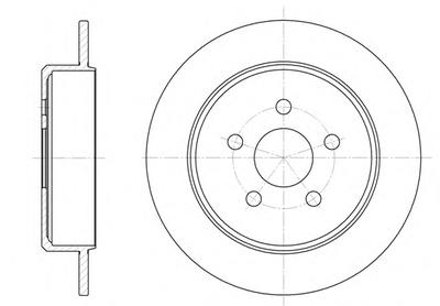 Тормозной диск ROADHOUSE 690100