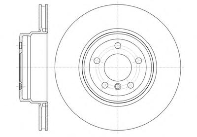 Тормозной диск ROADHOUSE 6133710
