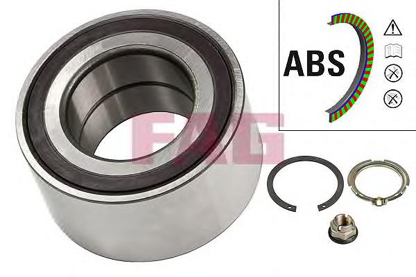 Комплект подшипника ступицы колеса FAG