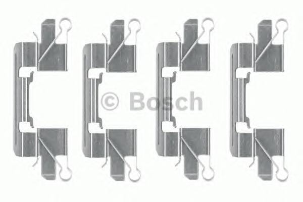 Комплектующие, колодки дискового тормоза BOSCH