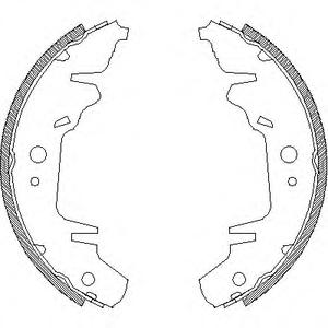 Комплект тормозных колодок ROADHOUSE 4020.00