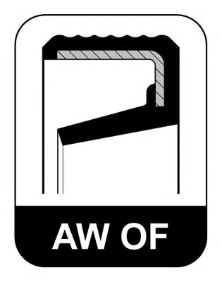 Уплотняющее кольцо, коленчатый вал ELRING