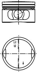 Поршень KOLBENSCHMIDT