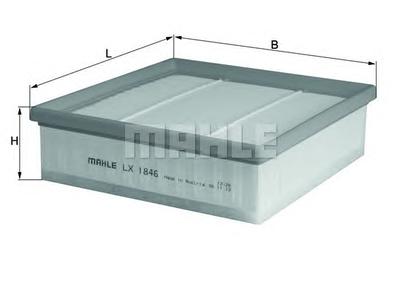 Воздушный фильтр KNECHT LX1846