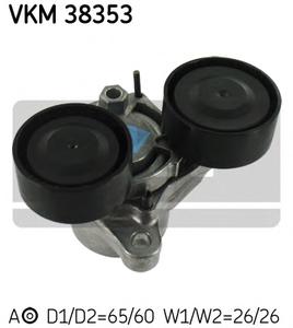 Натяжной ролик, поликлиновой  ремень SKF VKM 38353