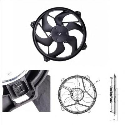 Вентилятор, охлаждение двигателя NRF