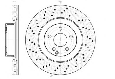 Тормозной диск ROADHOUSE 6118610
