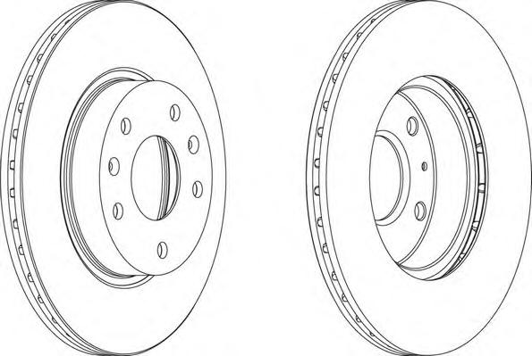 Тормозной диск FERODO