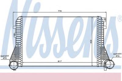 Интеркулер NISSENS 96610
