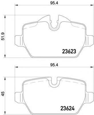 Комплект тормозных колодок, дисковый тормоз TEXTAR