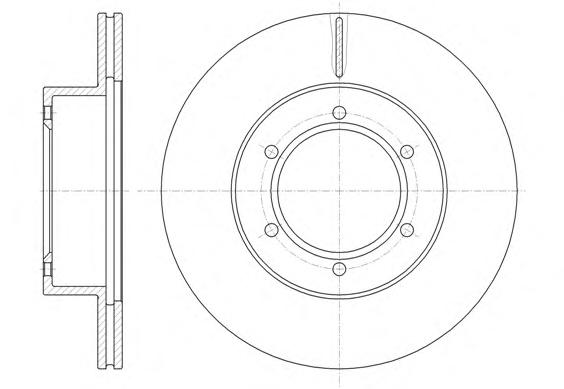 Тормозной диск ROADHOUSE