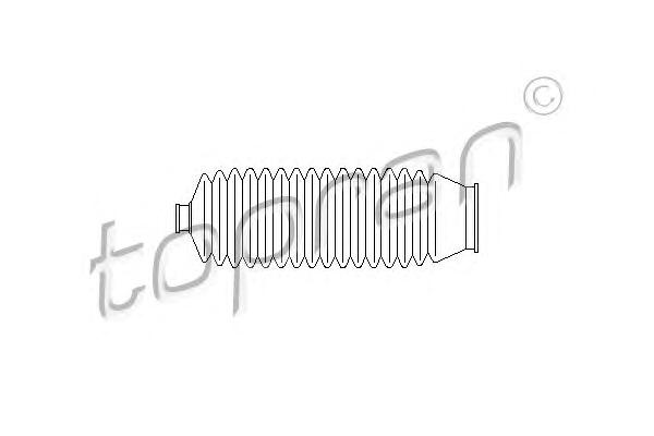 Пыльник рулевой рейки TOPRAN