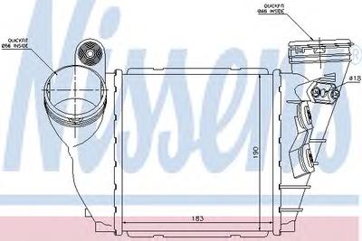 Интеркулер NISSENS 96679