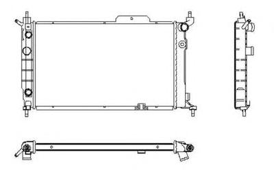 Радиатор охлаждения NRF 54201