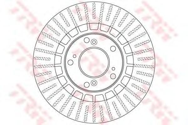 Тормозной диск TRW