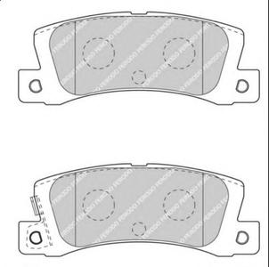 Комплект тормозных колодок, дисковый тормоз FERODO FDB4274