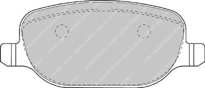 Комплект тормозных колодок, дисковый тормоз FERODO FDB1471