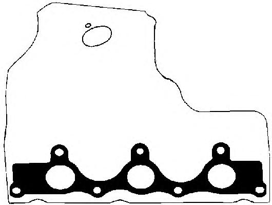 Прокладка, выпускной коллектор AJUSA