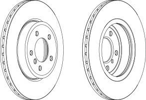 Тормозной диск FERODO