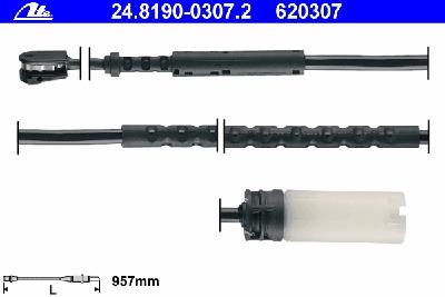 Датчик износа тормозных колодок ATE 24.8190-0307.2