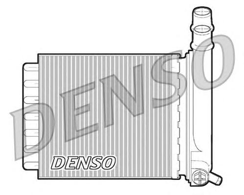 Радиатор печки DENSO