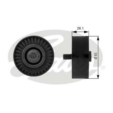 Паразитный / ведущий ролик, поликлиновой ремень GATES