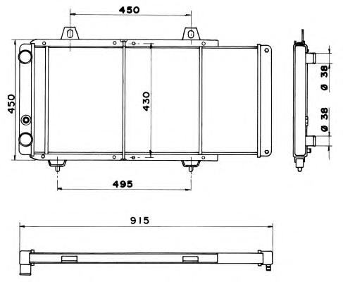 Радиатор охлаждения NRF