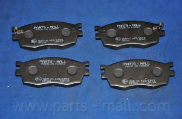 Комплект тормозных колодок, дисковый тормоз PARTS-MALL