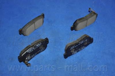 Комплект тормозных колодок, дисковый тормоз PARTS-MALL