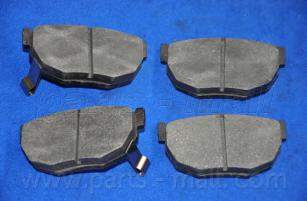 Комплект тормозных колодок, дисковый тормоз PARTS-MALL