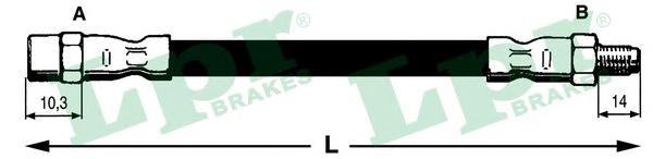 Тормозной шланг LPR