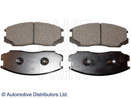 Комплект тормозных колодок, дисковый тормоз BLUE PRINT