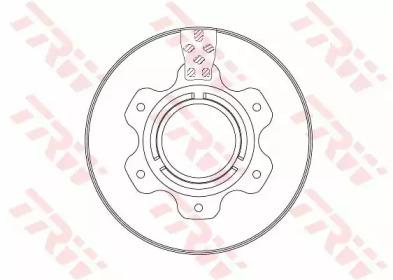 Тормозной диск TRW