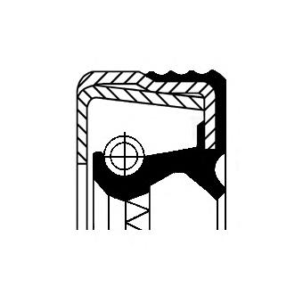 Уплотняющее кольцо, дифференциал CORTECO