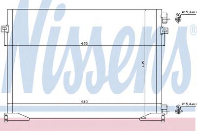 Радиатор кондиционера NISSENS 940109