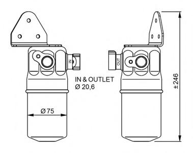 Осушитель, кондиционер NRF 33334
