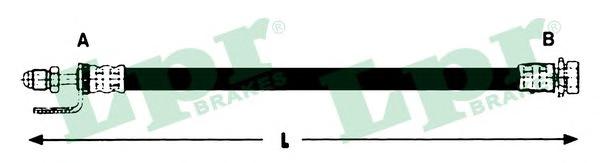 Тормозной шланг LPR