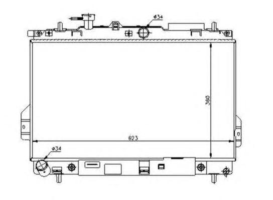 Радиатор охлаждения NRF