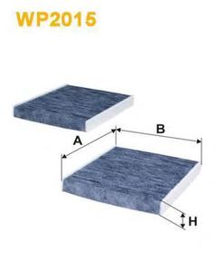 Фильтр, воздух во внутренном пространстве WIX FILTERS