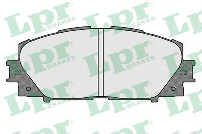 Комплект тормозных колодок, дисковый тормоз LPR 05P1529