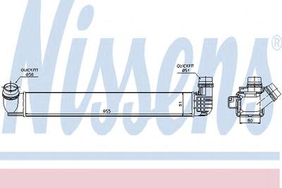 Интеркулер NISSENS 96545