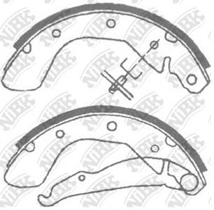 Комплект тормозных колодок NiBK FN11622