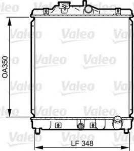 Радиатор, охлаждение двигателя VALEO 734117