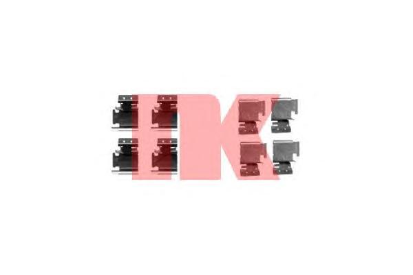 Комплектующие, колодки дискового тормоза NK