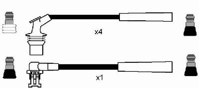 Комплект проводов зажигания NGK