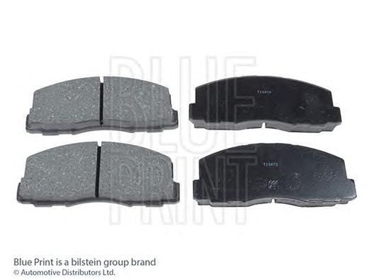 Комплект тормозных колодок, дисковый тормоз BLUE PRINT