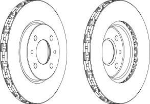 Тормозной диск FERODO