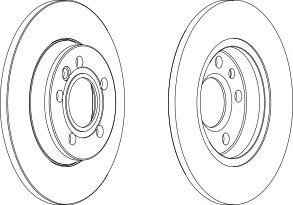 Тормозной диск FERODO